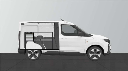 PRIME bedrijfswageninrichting voor Ford Courier L1