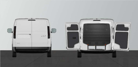 Dubbele laadvloer H:272 mm 3 laden voor de KIA PV5 L2 met standard comfortwand