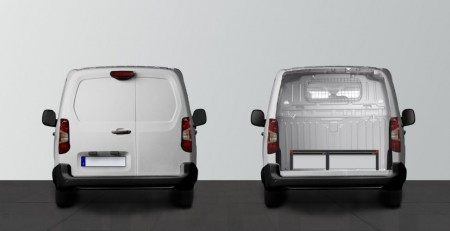 Dubbele laadvloer H:272 mm 3 laden voor Berlingo, Combo, Partner en Proace City L1 met standaardwand