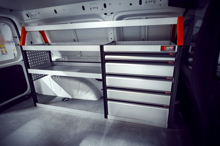 V-PRO Bedrijfswageninrichting VW Caddy Maxi | Work System