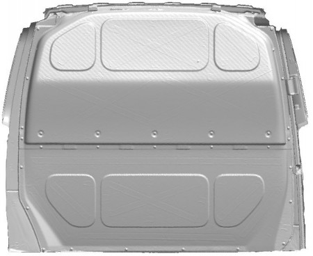 Bovenvloer VW Transporter T6 L2 met verwarmingspakket H: 342 mm