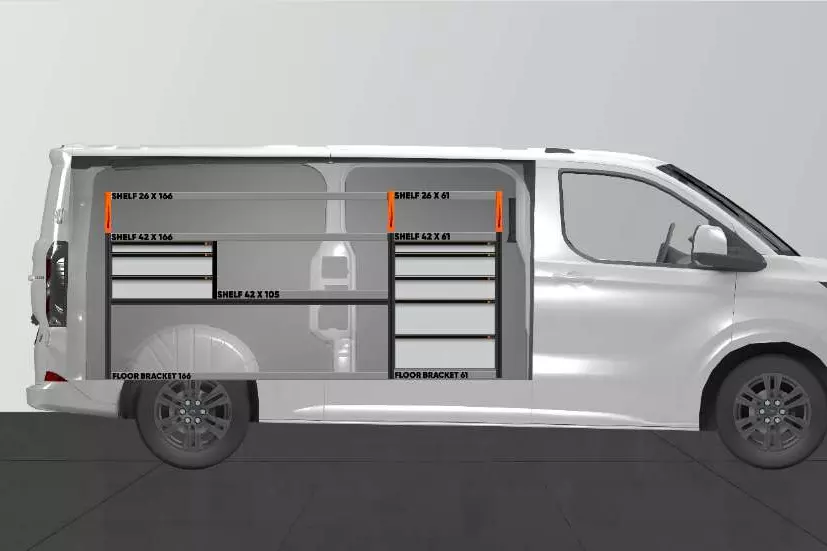 Expert8 bedrijfswageninrichting Volkswagen 