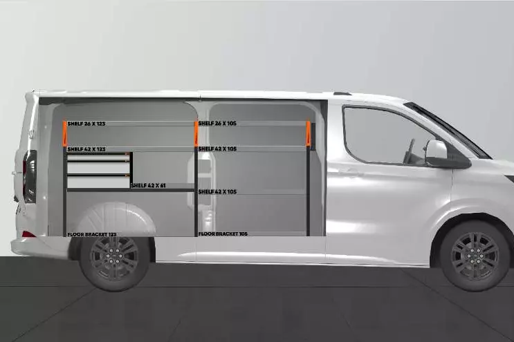LS3 bedrijfswageninrichting Volkswagen 