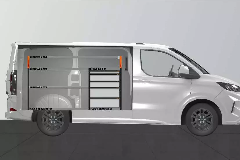 PRO5 bedrijfswageninrichting Volkswagen 