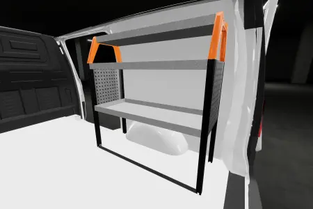 H-ENKEL Bedrijfswageninrichting voor Mercedes Vito Lang