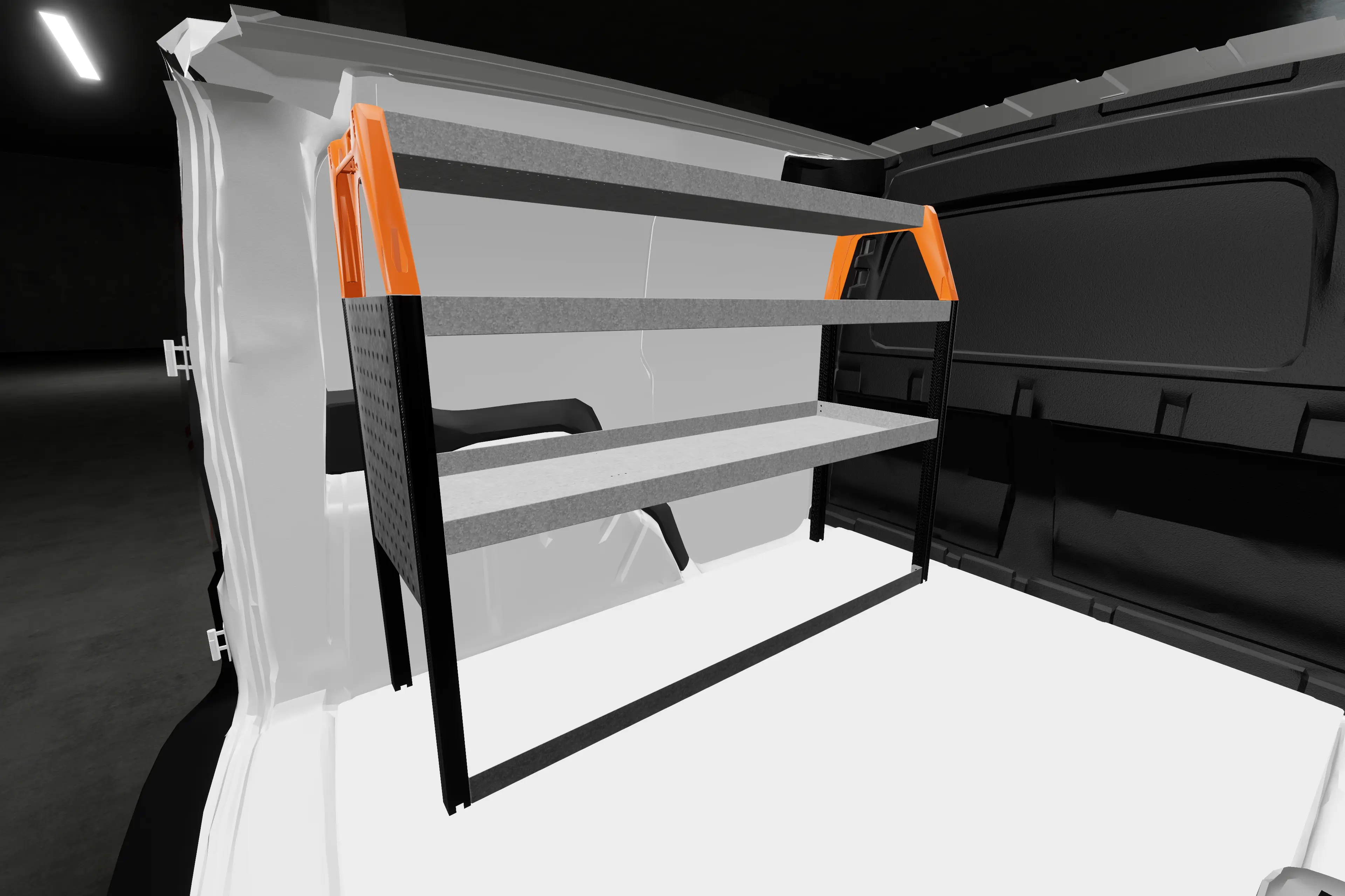 Base42 bedrijfswageninrichting Volkswagen Caddy