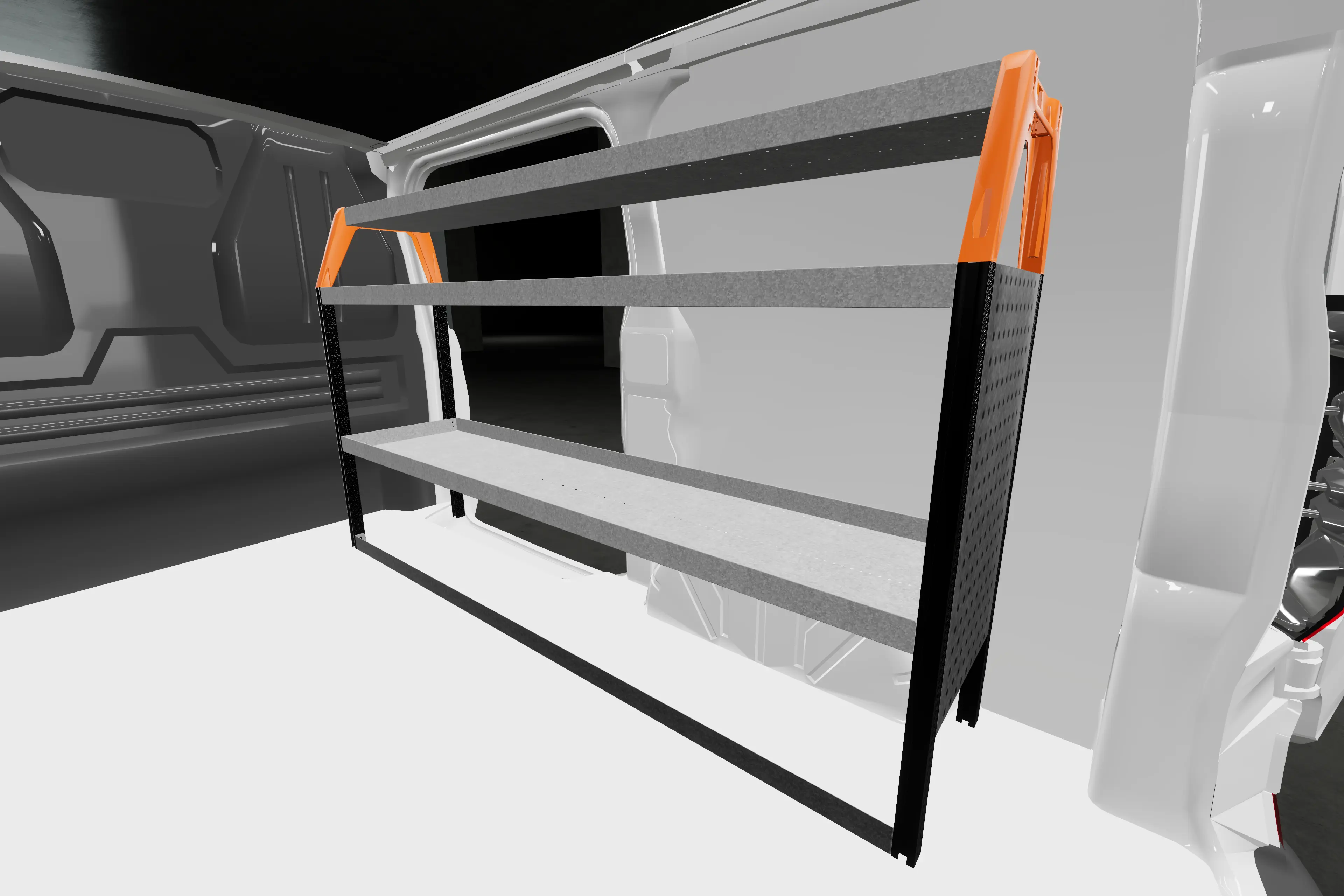 Base42 bedrijfswageninrichting Volkswagen Transporter