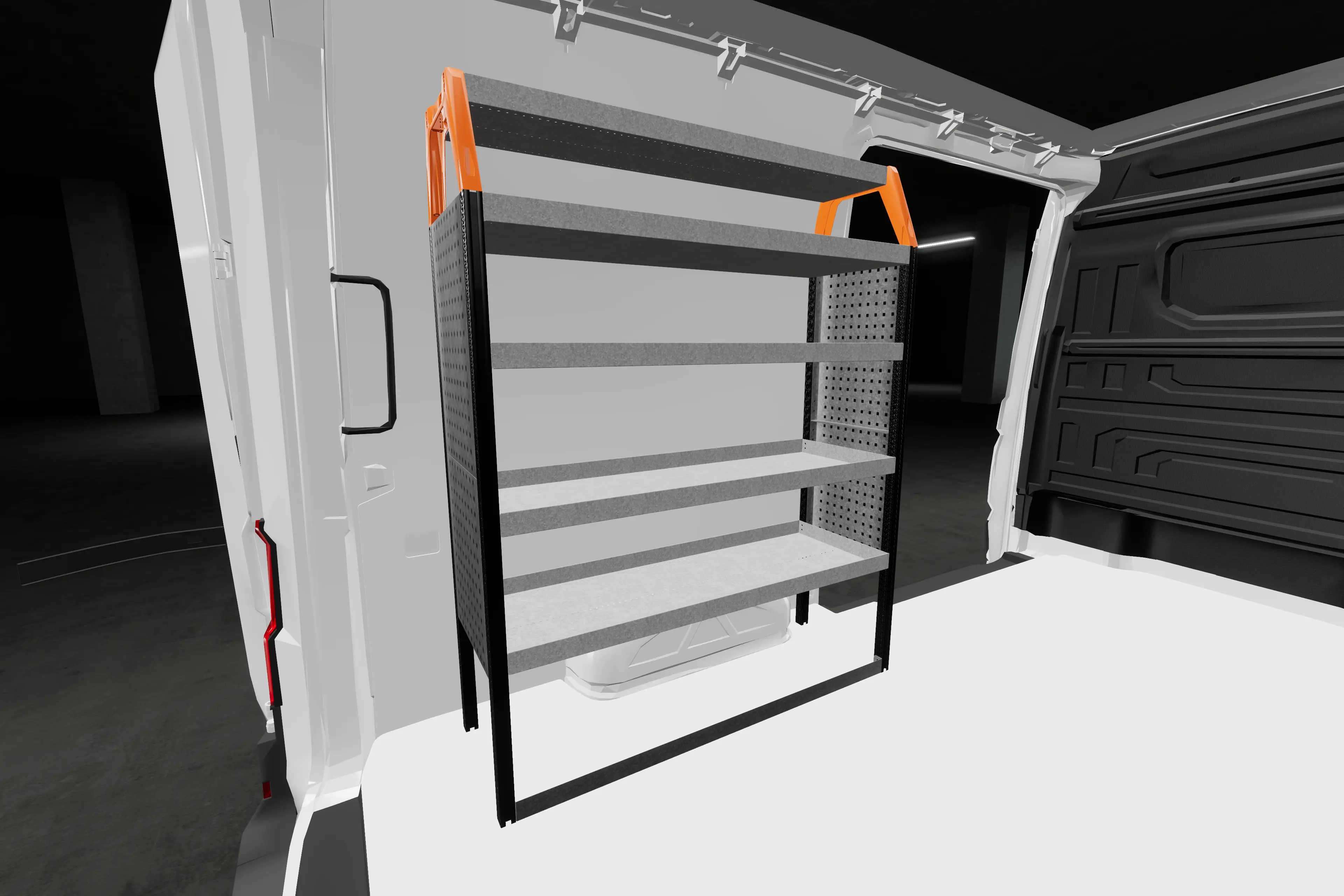 Short42 bedrijfswageninrichting Volkswagen Crafter