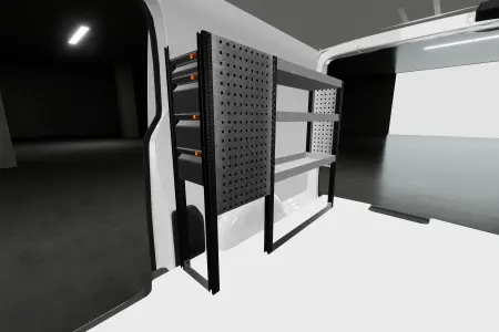 LD26 bedrijfswageninrichting voor Expert, Jumpy, Vivaro, Scudo & ProAce