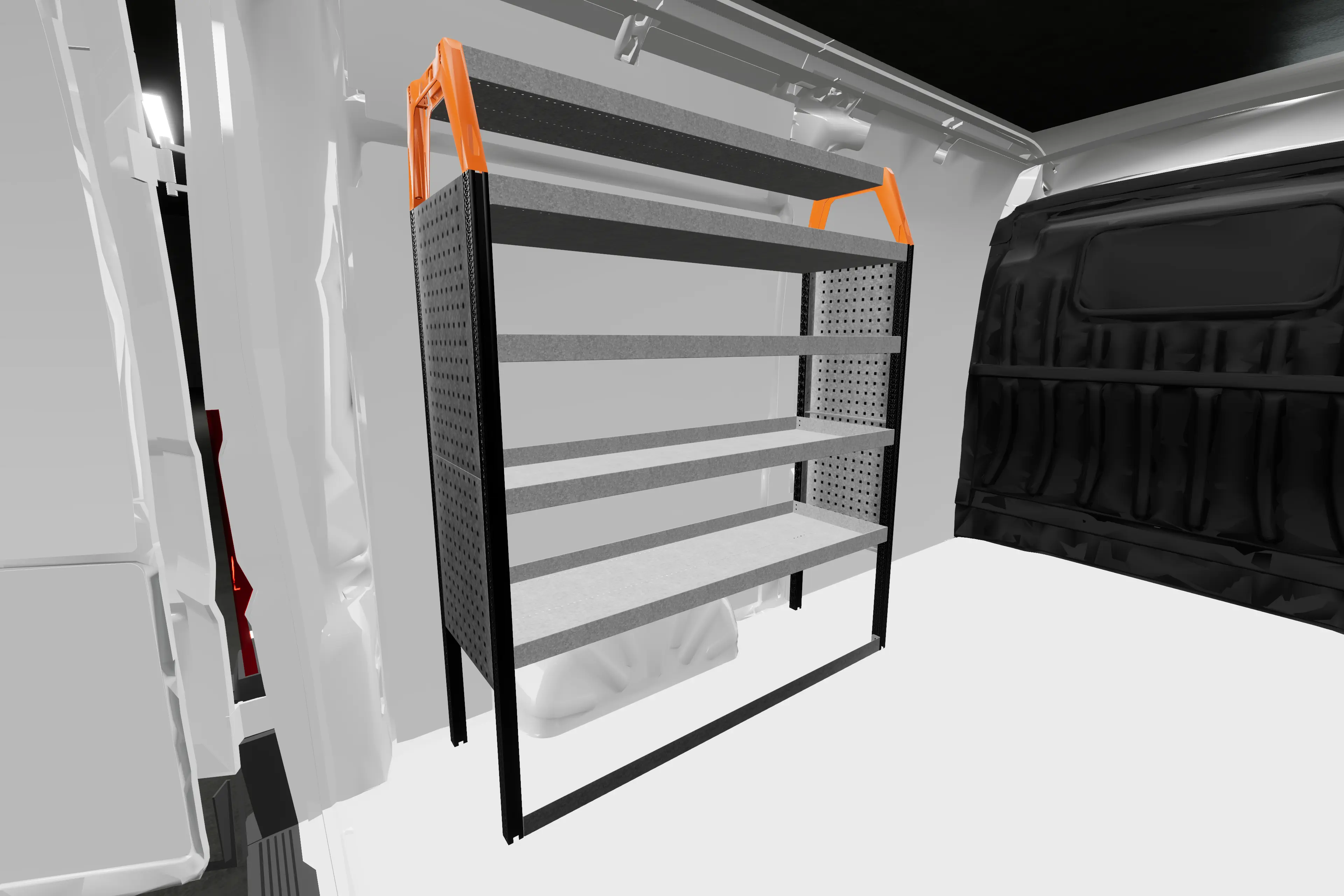 Short42 bedrijfswageninrichting Toyota 