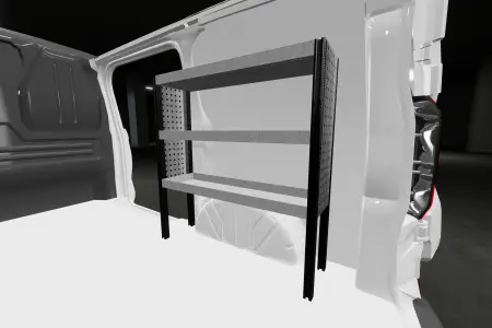 SHORT26 bedrijfswageninrichting voor Ford Custom & VW Transporter L1