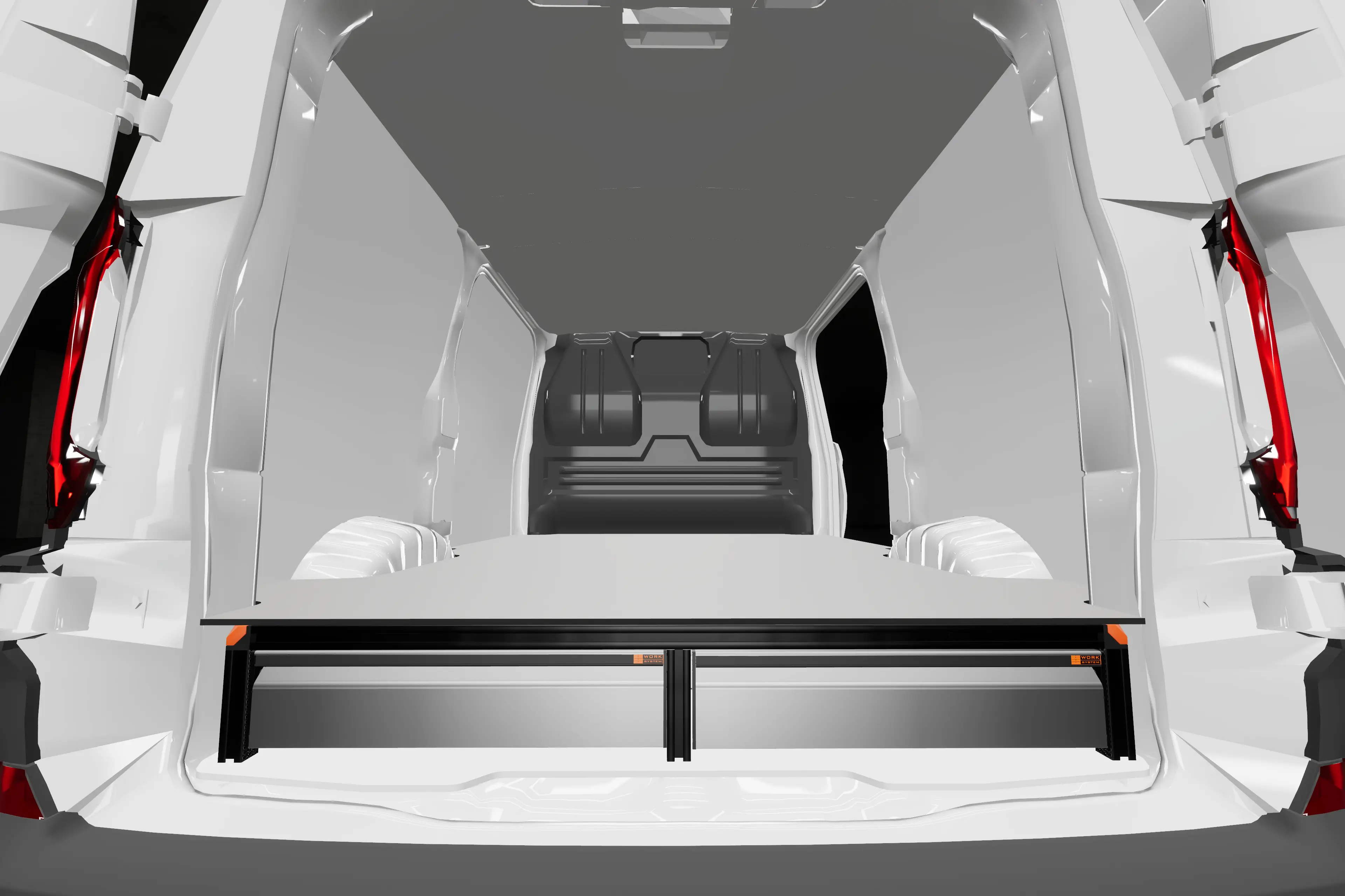 Lage dubbele laadvloer Volkswagen Transporter